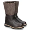 Best Damen- Stiefel gefüttert FILZMOOS LADY- dunkelbraun Damen Stiefel | Warmfutter