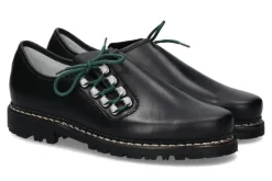 Best Trachtenschuh SCHLIERSEE BOXCALF- Gummisohle schwarz Herren Trachtenschuhe