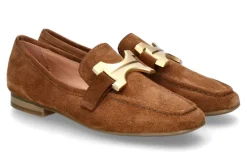 Sale Loafer LEATHER- tabacco/braun Damen Slipper