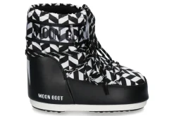 Clearance Bootie ICON LOW OPTICAL- black/white Damen Booties | Warmfutter