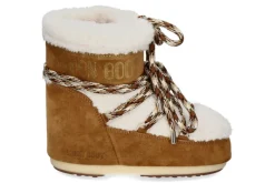 Clearance Bootie ICON LOW SHEARLING SUEDE- whisky/offwhite Damen Booties | Warmfutter