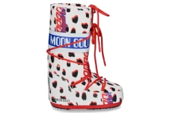 Sale Snowboot RETROBIKER DALMATIAN- white/ red Damen Stiefel | Warmfutter
