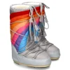 Outlet Snowboots ICON RAINBOW GLACIER BLUE RED Damen Stiefel | Booties