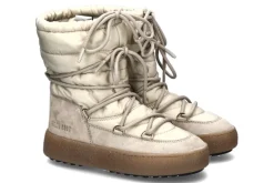 Outlet Snowboots LTRACK SUEDE NYLON SAND Damen Booties