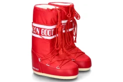New Snowboots NYLON RED (42-44) Damen Stiefel