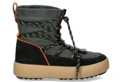 New Snowboots SLIP ON SPORT KHAKI ORANGE Herren Stiefeletten / Stiefel