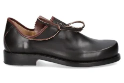 Clearance Original Haferl Trachtenschnürer FRANZ KALBSLEDER BRAUN (45) Herren Trachtenschuhe
