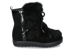 Discount Fellstiefel ANET-SHORT- nero/ schwarz Damen Fellstiefel | Booties