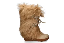 Outlet Fellstiefel ARISA BEIGE Damen Warmfutter