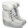 Clearance Fellstiefel BENNY- bianco/ weiss Damen Fellstiefel | Booties