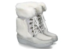 Clearance Fellstiefel BENNY- bianco/ weiss Damen Fellstiefel | Booties