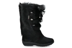 Best Fellstiefel CORINNE BLACK Damen Fellstiefel | Warmfutter