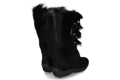 Best Fellstiefel CORINNE BLACK Damen Fellstiefel | Warmfutter