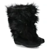 Best Fellstiefel GIADA-ECOL. BLACK Damen Fellstiefel | Warmfutter