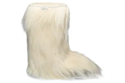 Clearance Herren-Fellstiefel CAPRA- bianco/ weiss Herren Warmgefüttert | Fellschuhe