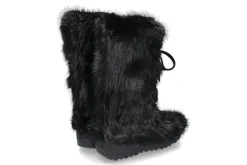 Fashion Herren-Fellstiefel CASTORO BAFFY- nero/ schwarz Herren Warmgefüttert | Fellschuhe