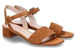 Clearance Sandale CAMOSCIO BRANDY/braun Damen Sandalen