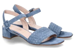 Sale Sandale CAMOSCIO Jeans/blau Damen Sandalen