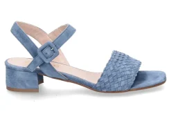 Sale Sandale CAMOSCIO Jeans/blau Damen Sandalen