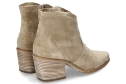 Best Cowboy Bootie SOFT SUEDE- grain beige Damen Stiefel | Stiefeletten