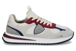 Best Herren- Sneaker OLYMPIQUE FANCY POP'70- blanc/bordeau Herren Sneakers
