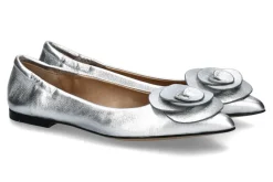 New Pomme d' Or Ballerina INGRID LAMINATO- agrento/silber Damen Ballerinas