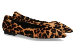 Best Pomme d' Or Ballerina INGRID LEO CAMEL Damen Ballerinas | Slipper