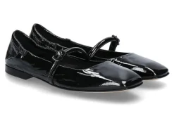 Discount Riemenballerina EMILY NAPLAK- nero/schwarz Damen Ballerinas