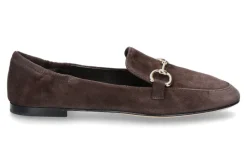 Clearance Slipper GIORGIA CAMOSCIO- coffee/dunkelbraun Damen Slipper