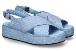 Clearance Keilsandale FORLI aqua wet Damen Sandalen | Keilschuhe