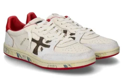 Outlet Herren- Sneaker BSKT CLAY 6777- off white/red Herren Sneakers