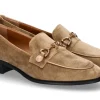 Clearance Loafer AXEL VELLUTO- volpe/ beige/ grün Damen Slipper