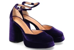 Discount Plateaupumps NICLA VELLUTO CALAIS Damen Plateauschuhe