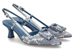 Fashion Slingpumps STEFI Gwynet luxor silver Damen Sandalen