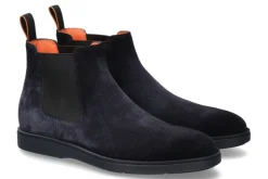 Sale Chelsea Boots VELOURS NAVY- dunkelblau Herren Stiefeletten / Stiefel