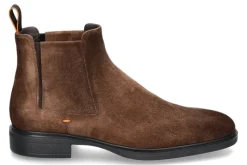 Best Herren- Chelsea Boot EASY WILDLEDER- brown/braun Herren Stiefeletten / Stiefel
