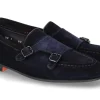 New Herren-Loafer DOUBLE BUCKLE- blau Herren Slippers