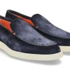 Sale Herren-Slipper DETROIT VELOURS- blau Herren Slippers