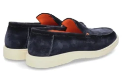 Sale Herren-Slipper DETROIT VELOURS- blau Herren Slippers
