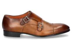 Online Monk LEAHTER ANTIK BROWN (44½) Herren Schnürer