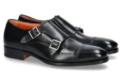 Best Monk LEATHER NERO (43) Herren Schnürer
