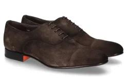 Best Oxford VELOURS- braun Herren Schnürer