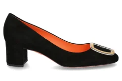 Best Pumps VELOURS NERO- schwarz Damen Pumps
