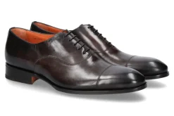 Clearance Schnürer LEATHER DARK BROWN Herren Schnürer
