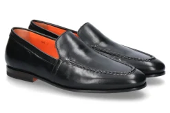 Best Slipper LEATHER BLACK NAPPA Herren Slippers