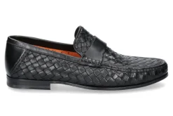 Clearance Slipper LEATHER BLACK (42½) Herren Slippers