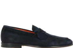 Clearance Slipper VELOUR BLU Herren Slippers