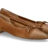 Best Ballerina FLORY CAMOSCIO- soia/braun Damen Ballerinas