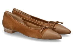 Best Ballerina FLORY CAMOSCIO- soia/braun Damen Ballerinas