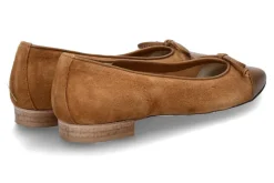 Best Ballerina FLORY CAMOSCIO- soia/braun Damen Ballerinas